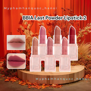 Son Thỏi Lì Bbia Last Powder Liptick Version 2