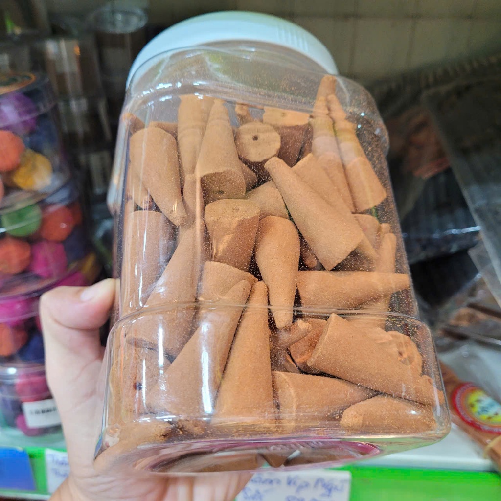 Hộp Trầm Hương Thiêng 500gr – 128 Viên Sạch, Không Bụi