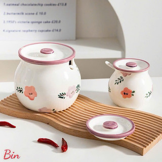 Hũ đựng mỡ đựng gia vị hoa lá mẫu mới có đủ kích cỡ ạ