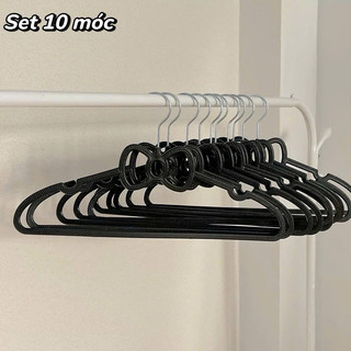 Set 10 cái móc quần áo hình nơ siêu xinh xắn