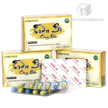 Viên uống Trần Bì Lương y Nguyễn Công Đức - Hỗ trợ giảm nguy cơ viêm loét dạ dày, tá tràng