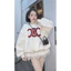 Áo Sweater Nỉ Bông Thêu Chữ X Form Boxy Nam Nữ Unisex, Áo Nỉ Thu Đông Thêu Đắp Vải Phong Cách Hàn Quốc