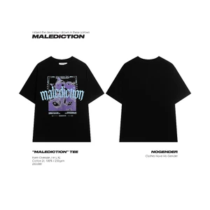 "MALEDICTION" TEE | FORM OVERSIZE