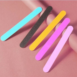 NANTY Dũa móng tay, Mài móng tay móng hai mặt nhám đa năng, Dũa nailbox tiện dụng 17.8*2*0.1 cm (1 cây)