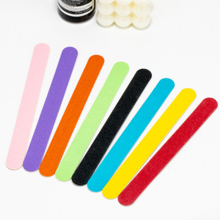 NANTY Dũa móng tay, Mài móng tay móng hai mặt nhám đa năng, Dũa nailbox tiện dụng 17.8*2*0.1 cm (1 cây)