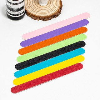 NANTY Dũa móng tay, Mài móng tay móng hai mặt nhám đa năng, Dũa nailbox tiện dụng 17.8*2*0.1 cm (1 cây)