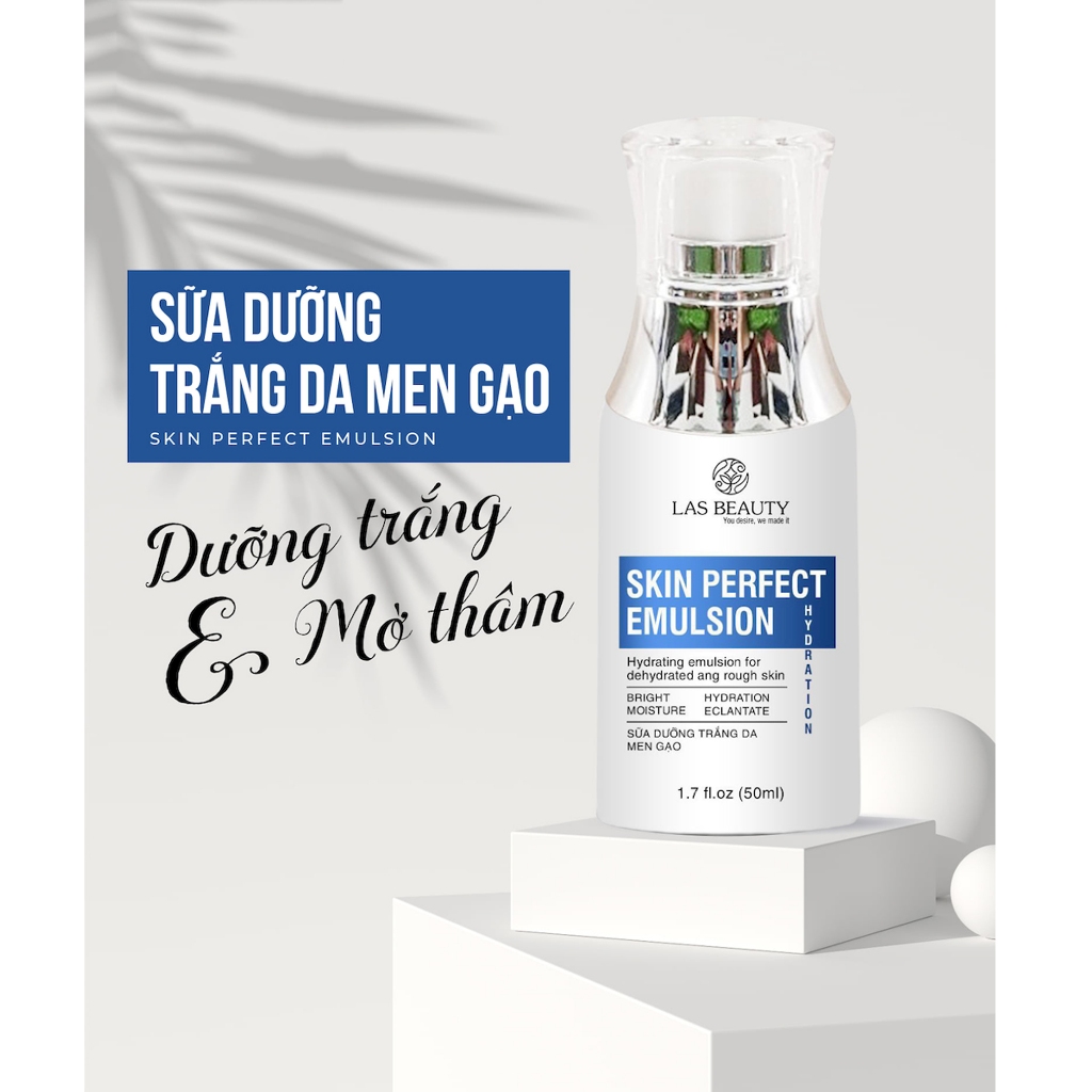 (Tặng 1 Mặt Nạ)Sữa dưỡn Rong Nho Nhật Bản Las Beauty truyền trắng dưỡng da căng bóng phục hồi da 50ml