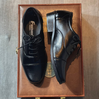 Giày tây nam da mềm, đế cao, đã khâu đế, giày oxfords size từ 39 đến 43 thời thượng - COD