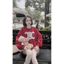 Áo Sweater Nỉ Bông Thêu Chữ X Form Boxy Nam Nữ Unisex, Áo Nỉ Thu Đông Thêu Đắp Vải Phong Cách Hàn Quốc