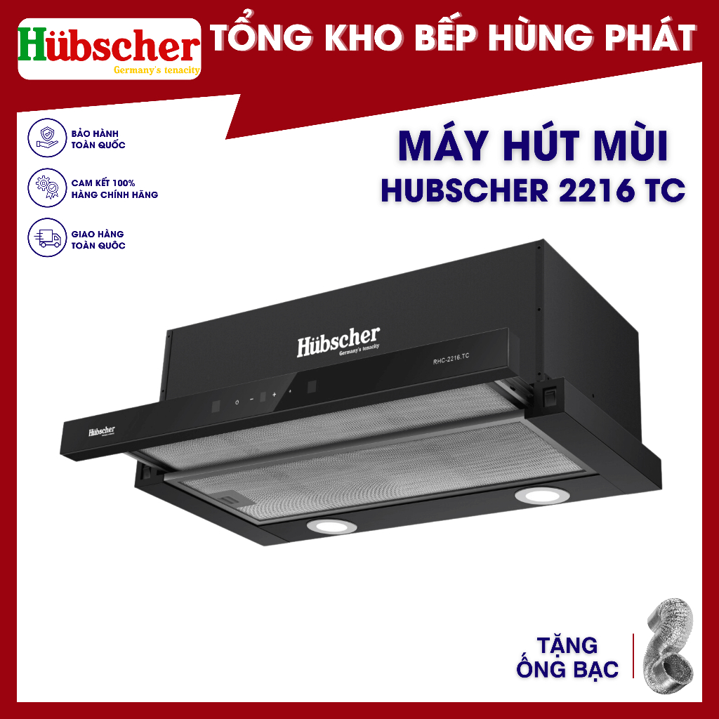 Máy Hút Mùi HUBSCHER 2216 TC - Cảm Ứng Cảm Biển Vẫy Tay - Lực Hút ...