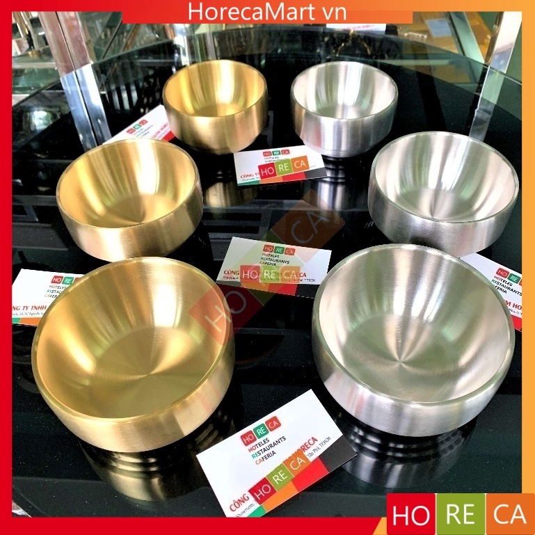 Chén Inox hàn quốc [SUS 304], hai lớp cách nhiệt (nhiều kích thước ...