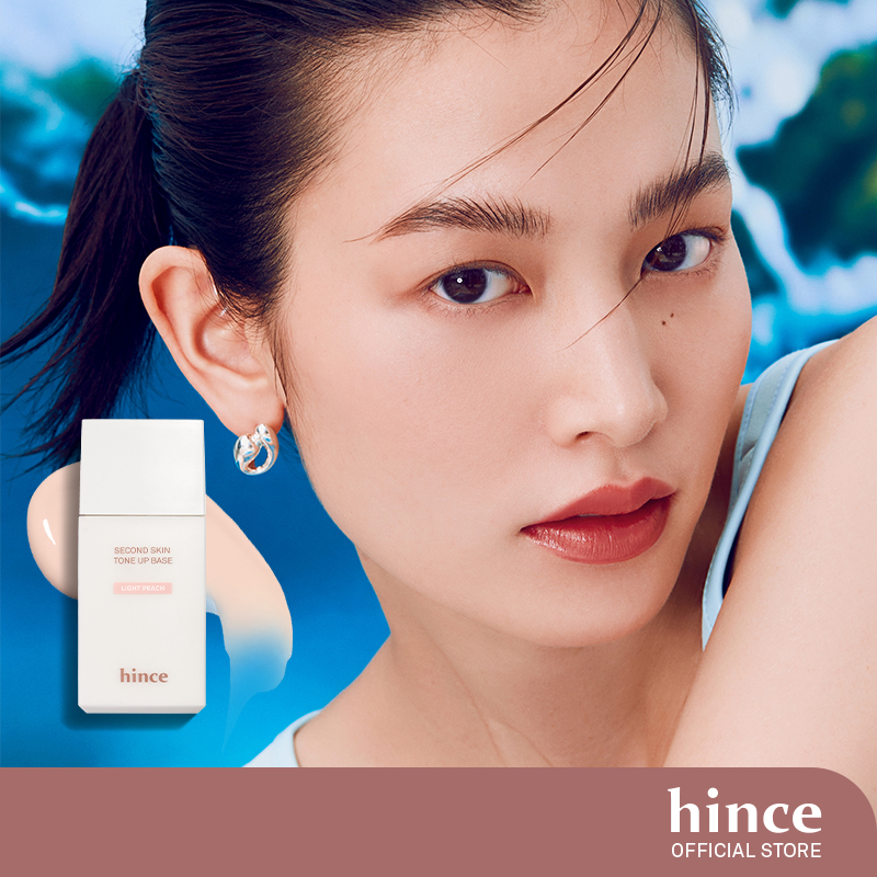 Ảnh Kem Lót Nâng Tông Thuần Chay hince Second Skin Tone Up Base 35Ml 2