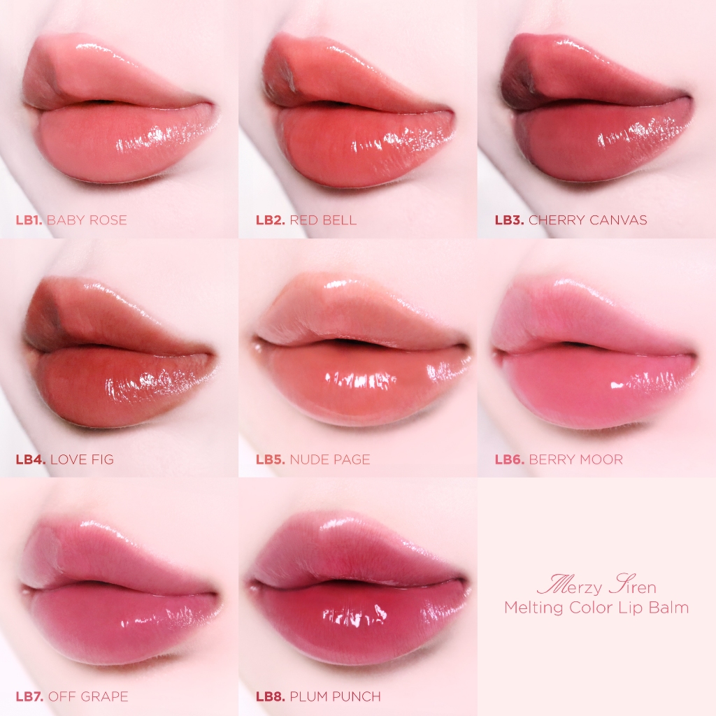 Ảnh Son Dưỡng Ẩm Môi Có Màu Merzy Siren Melting Color Lip Balm 3g 2