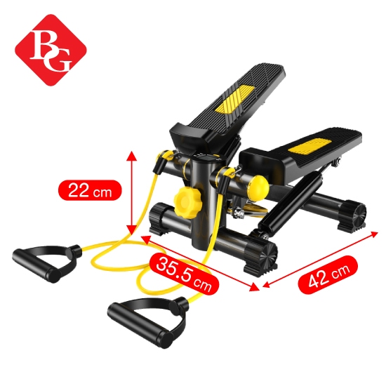 Ảnh KOL - BG Máy chạy bộ thể dục tại nhà STEPPER - TẶNG KÈM DÂY KÉO - Nâng cao sức khỏe - Yellow 2