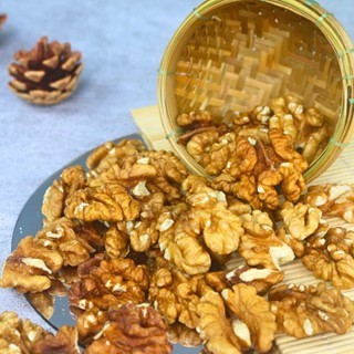 Hạt óc chó vàng tốt cho bà bầu và trẻ em.