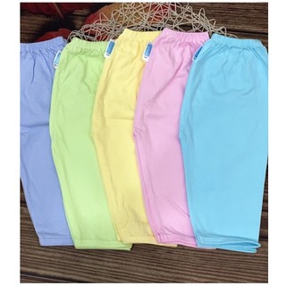 COMBO 5 QUẦN DÀI MÀU BOSSINI CHO BÉ MẶC NHÀ 100% COTTON