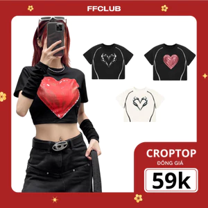 ÁO THUN FFCLUB CROPTOP MIX