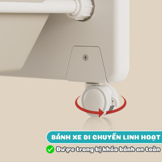Kệ Đựng Đồ Chơi Đa Năng Cho Bé 4 Tầng 3 Hộc, Giá Để Đồ Dùng Tiện Lợi Chắc Chắn Thiết Kế Đáng Yêu Mới 2026