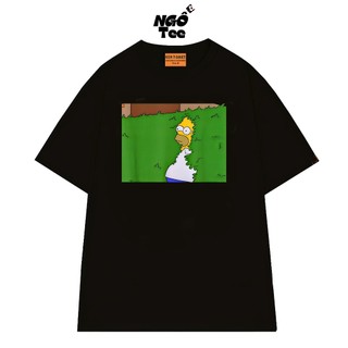 Áo Thun NGỐ TEE Gia Đình Simpsons Meme Hài Hước Chất Vải Cotton Mềm Mịn Thoáng Mát Form Rộng