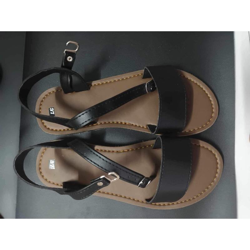Giày Sandal Học Sinh Đường May Chỉ Nổi Thời Trang Độ Bền Cao