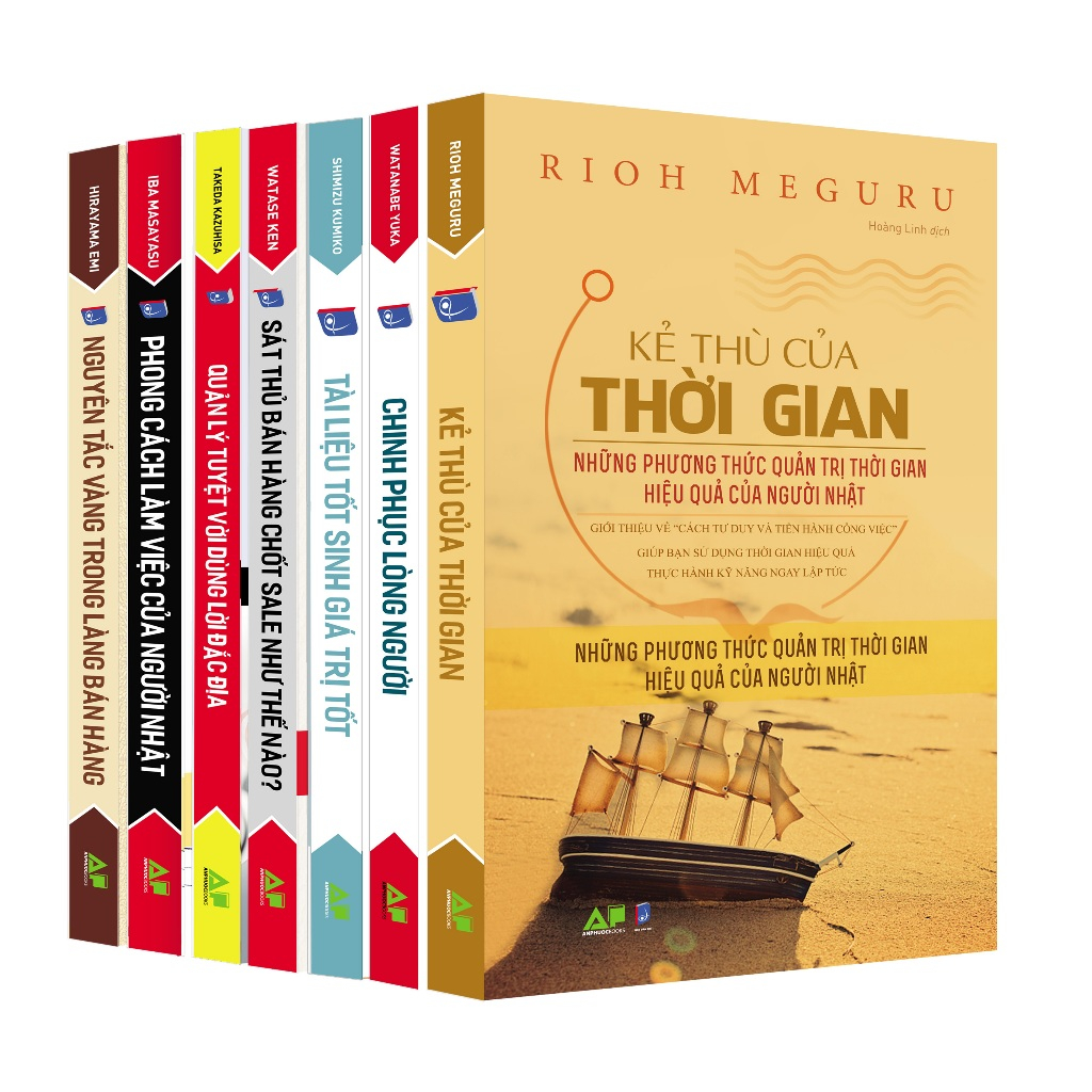 Sách - Bộ 7 Cuốn Sách Phát Triển Bản Thân - Kỹ Năng Sống - Giải Quyết Vấn Đề Tư Duy Hiệu Quả - Sách Kỹ Năng Tư Duy