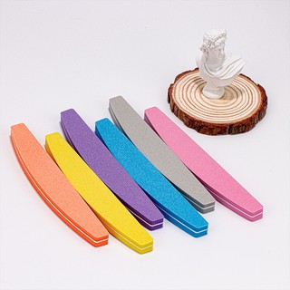 NANTY Phao dũa móng, phao dài chà mịn chuyên dụng làm nail, phao mịn chữ D Chuyên Nghiệp buffer 17.8*2.8*1.2 cm (1 cây)