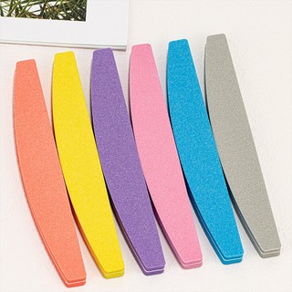 NANTY Phao dũa móng, phao dài chà mịn chuyên dụng làm nail, phao mịn chữ D Chuyên Nghiệp buffer 17.8*2.8*1.2 cm (1 cây)