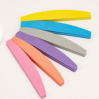 NANTY Phao dũa móng, phao dài chà mịn chuyên dụng làm nail, phao mịn chữ D Chuyên Nghiệp buffer 17.8*2.8*1.2 cm (1 cây)