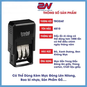 Con Dấu Ngày Tháng, Con Dấu Ngày Tháng Tự Động, Con Dấu Thời Gian Có Thể Điều Chỉnh