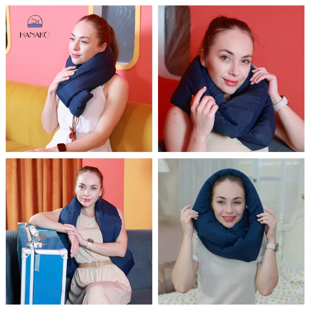 Ảnh Gối VÔ CỰC siêu nâng đỡ tiện lợi đối với đầu và cổ mang lại cảm giác thư giãn, thoải mái cho người sử dụng 1