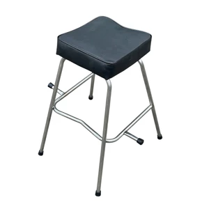 GHẾ ĐÔN GA INOX YÊN NỆM ĐEN AN TOÀN CHO BÉ