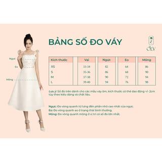 Đầm OLV cúp ngực xếp ly eo thắt nơ bản to Alenka sang trọng phù hợp đi tiệc
