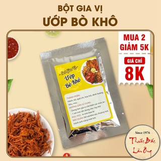 Bột gia vị tẩm ướp bò khô, heo khô thơm ngon chuẩn vị - Lãn Ông