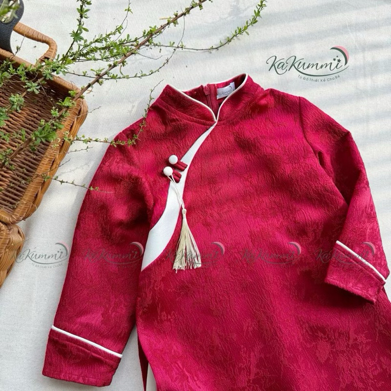 Áo Dài Bé Trai Du Xuân, Diện Tết Đầu Năm Vải Cao Cấp Loại 1 Dành Cho Bé Từ 1-7 Tuổi Liena'S Closet