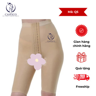 Quần định hình sau hút mỡ dài trên gối có lỗ vệ sinh Q5