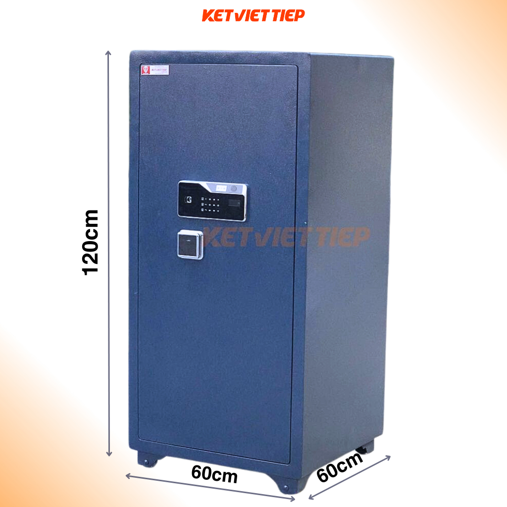 Két sắt ngân hàng cỡ lớn KCC1200 vân tay điện tử, két sắt tiệm vàng nặng 250kg