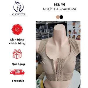 Áo định hình ngực cas_sandra đai liền, đai rời - Y6