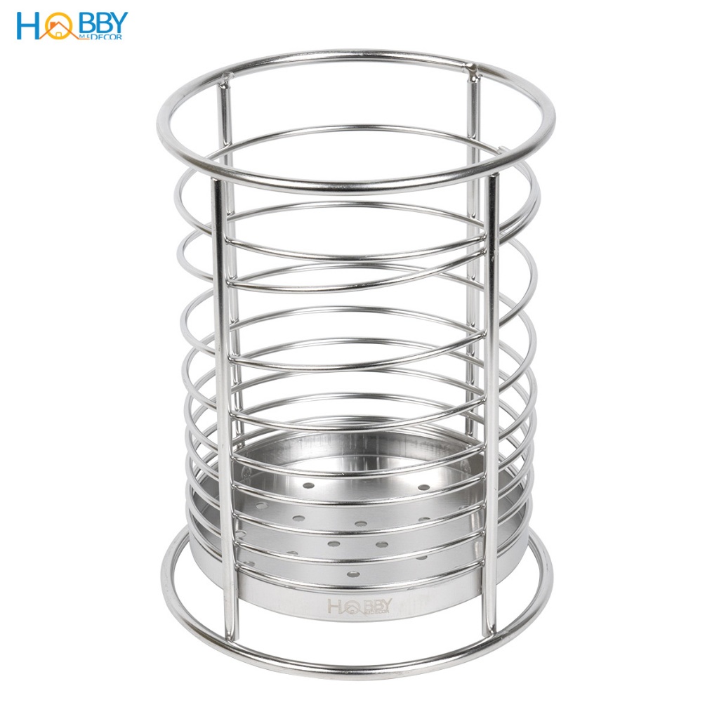 Ống đựng đũa muỗng thìa để bàn inox 304 Hobby home decor OD4