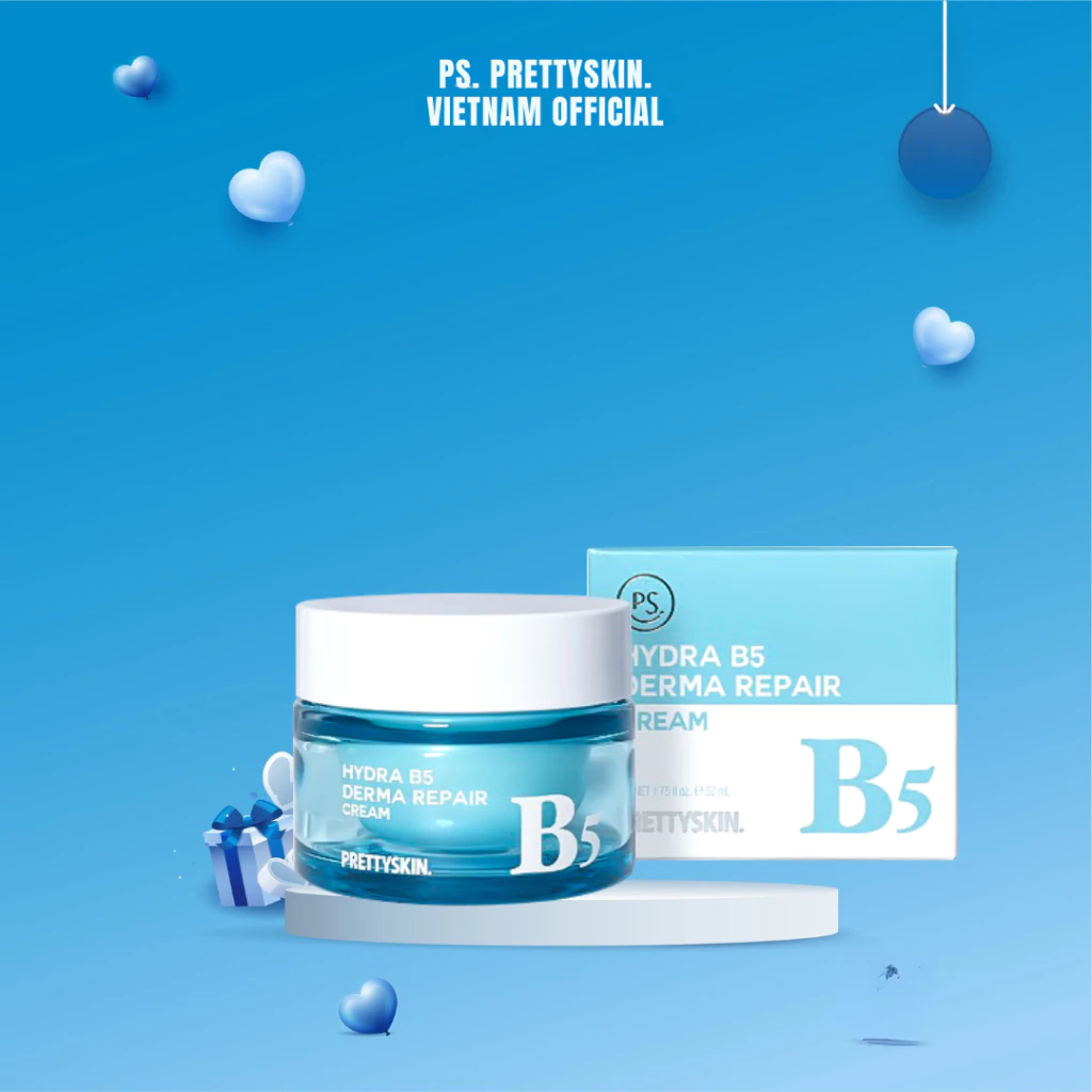 Ảnh Kem dưỡng ẩm phục hồi PrettySkin Hydra B5 Derma Repair giúp tái tạo cho da khỏe mềm mịn 52ml 2