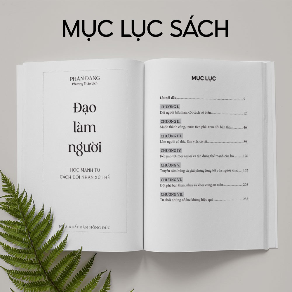 Sách Đạo Làm Người: Học Mạnh Tử Cách Đối Nhân Xử Thế - Phát Triển Bản Thân Mỗi Ngày - Bizbooks