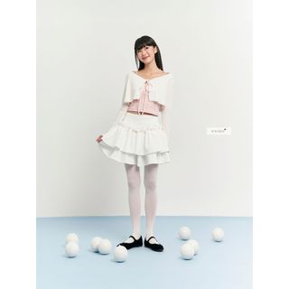 𝐆𝐚𝐥𝐢𝐧𝐚 𝐒𝐞𝐭 - Set áo 2 dây phối áo cardigan kiểu croptop tay dài nhiennhienvintage NSB00003