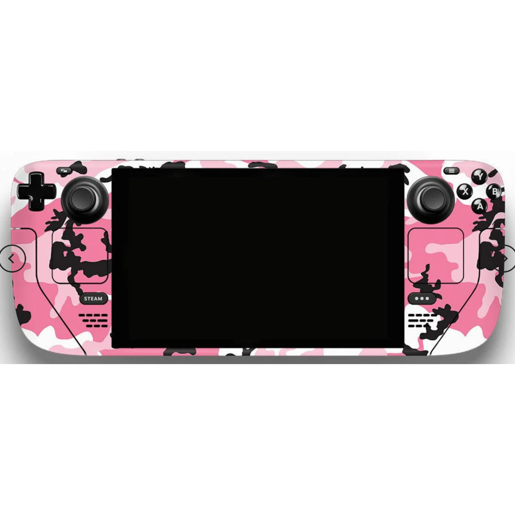 Skin dán Steam Deck mẫu Camo Orange/Blue/Desert/Ghost/Ocean/Pink và nhiều dòng máy khác...