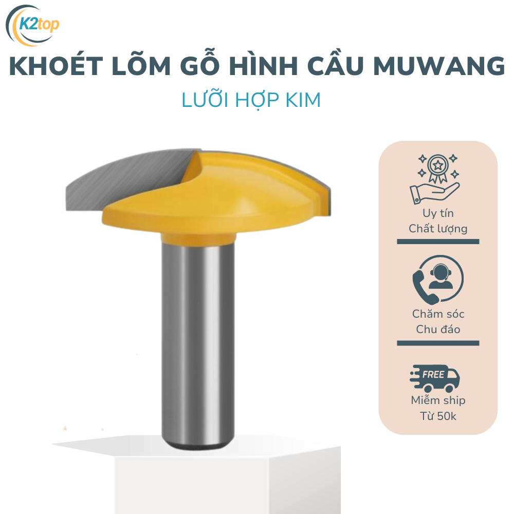 MŨI SOI GỖ PHAY HUỲNH VÁN, KHOÉT LÕM GỖ HÌNH CẦU MUWANG