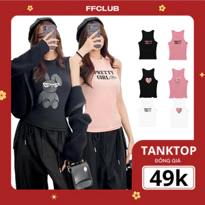 ÁO THUN TANK TOP FFCLUB MIX 1 - ÁO THUN BODY FORM ÔM