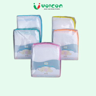 [ Set 10 khăn ] Khăn Sữa Nhật Siêu Mềm TACO 25x28cm ,100% cotton