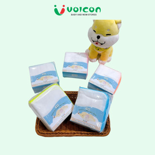 [ Set 10 khăn ] Khăn Sữa Nhật Siêu Mềm TACO 25x28cm ,100% cotton