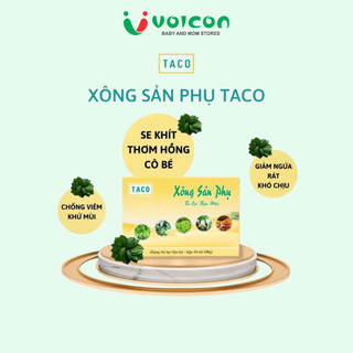 Xông Sản Phụ TACO (Hộp 10 Túi Lọc)