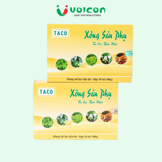 Xông Sản Phụ TACO (Hộp 10 Túi Lọc)