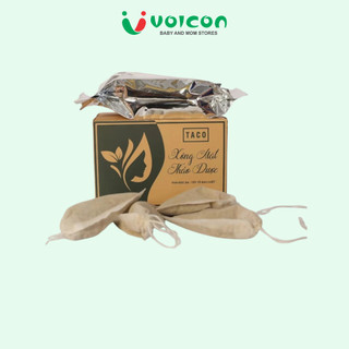 Xông Mặt Thảo Dược TACO cải thiện mụn ẩn đầu đen / Hộp 10 túi