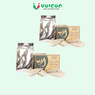 Xông Mặt Thảo Dược TACO cải thiện mụn ẩn đầu đen / Hộp 10 túi